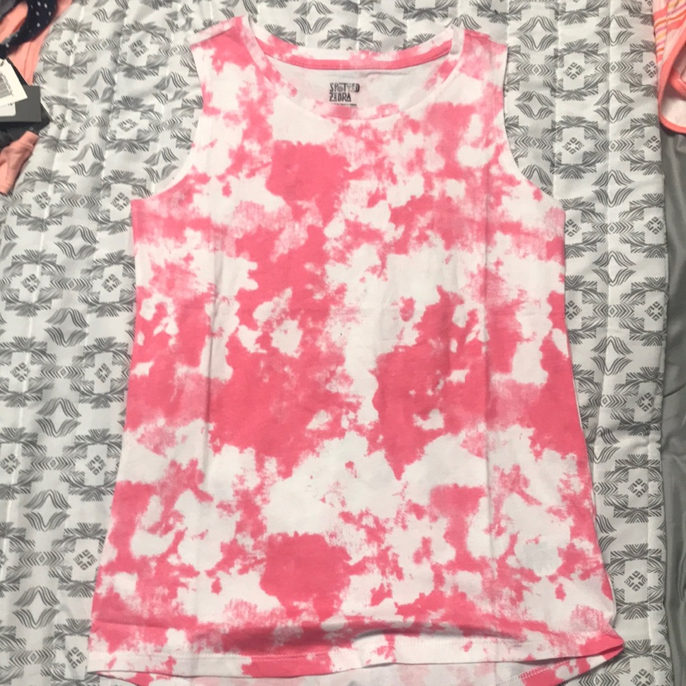 Tie dye tank